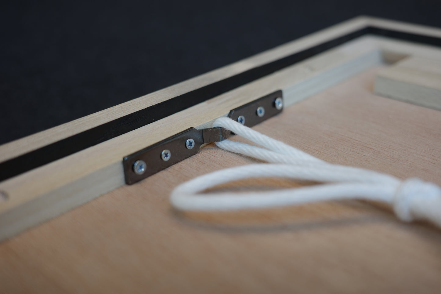 Framed BISCUIT "VOID" Motif - Oak Natural