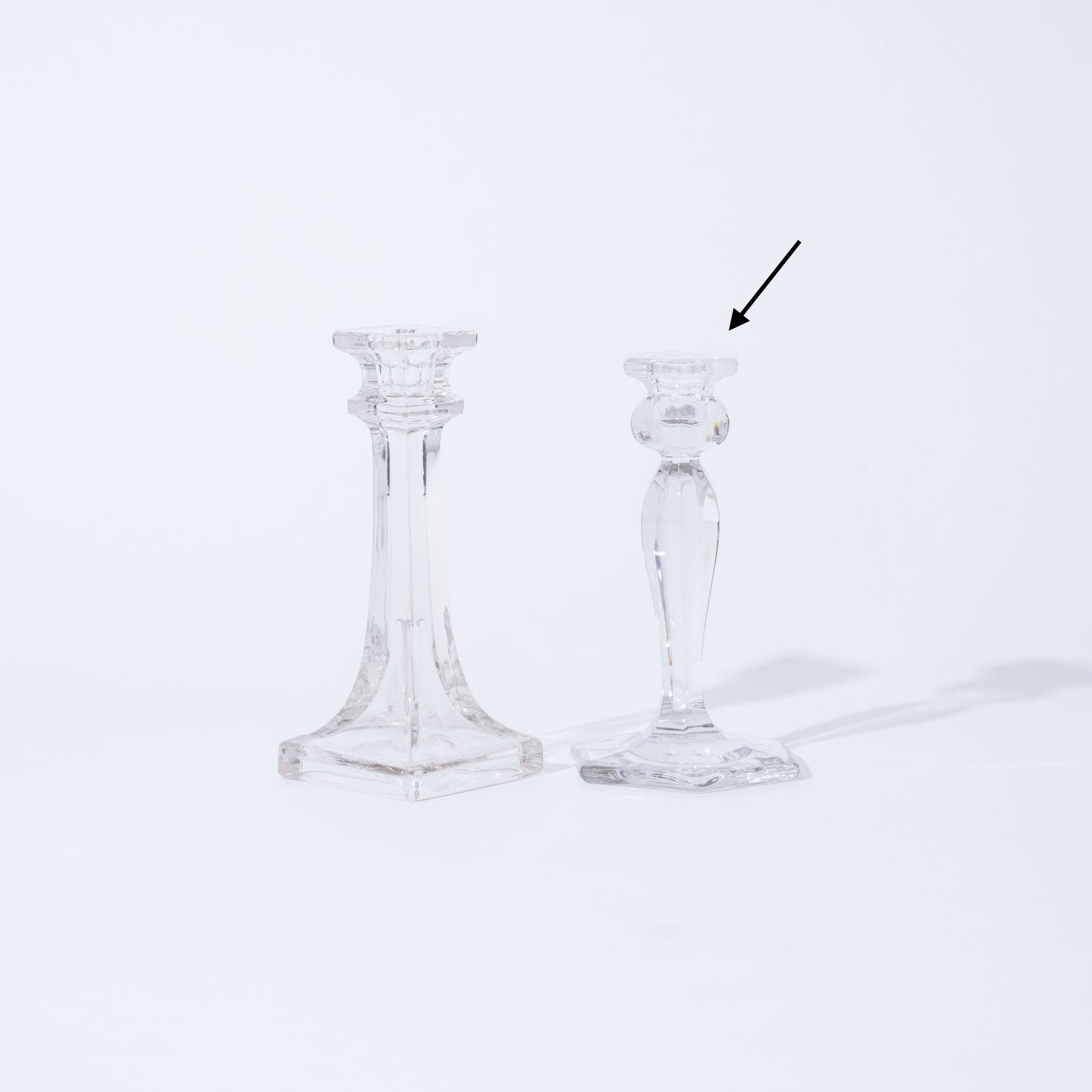 Candle stand glass B キャンドルスタンド