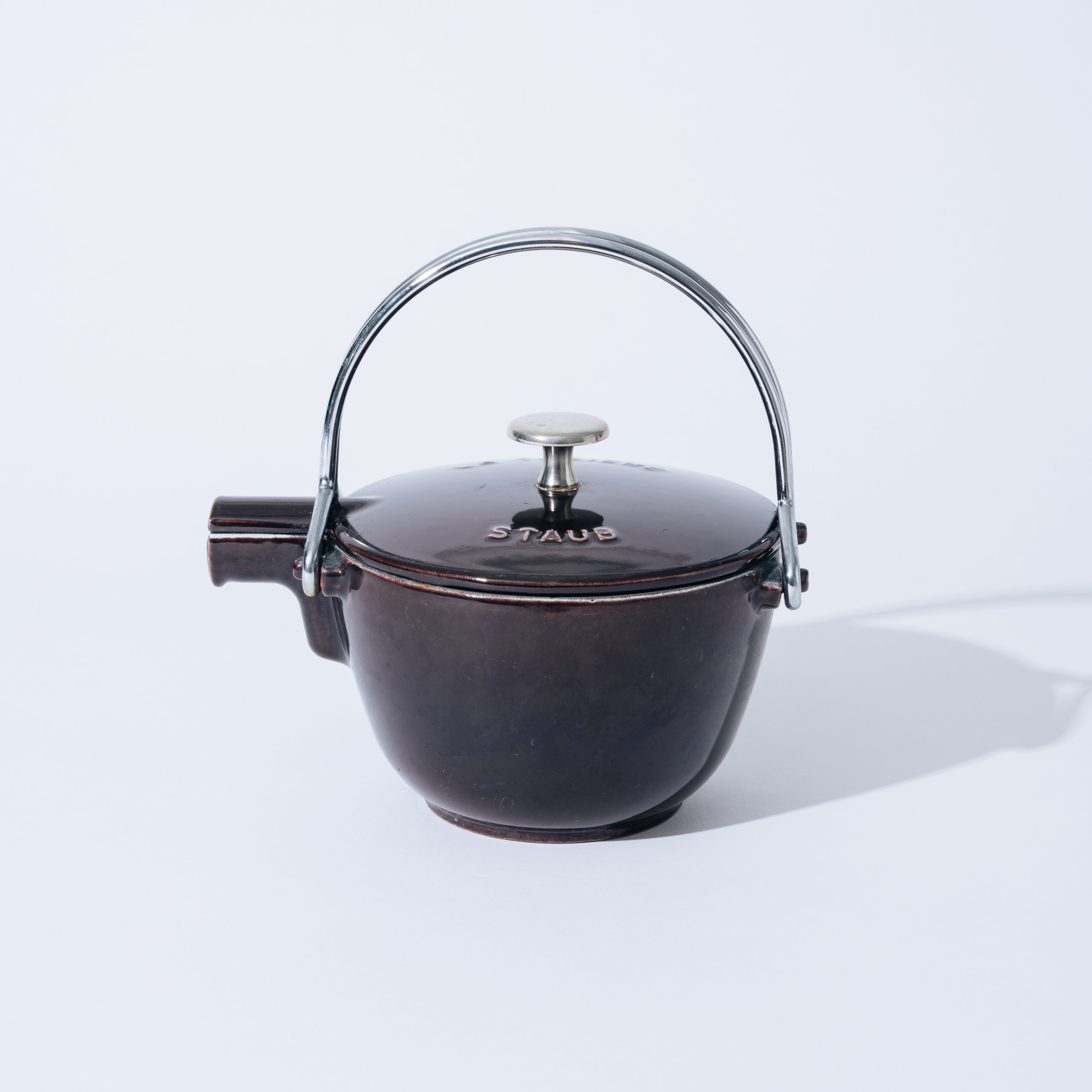 staub スクエアティーポット ピメント teapot ケトル トリベット付き