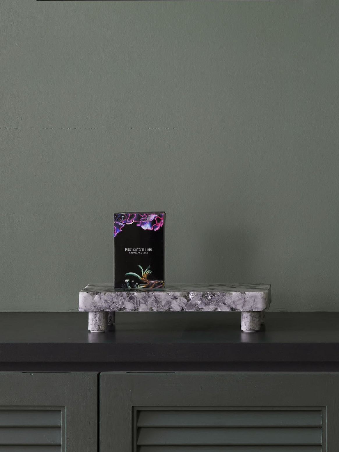 Au Maison Marble Stone Tray / White