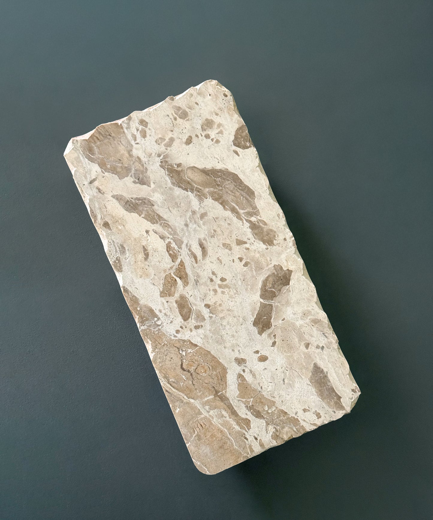 Au Maison Marble Stone Tray / Beige