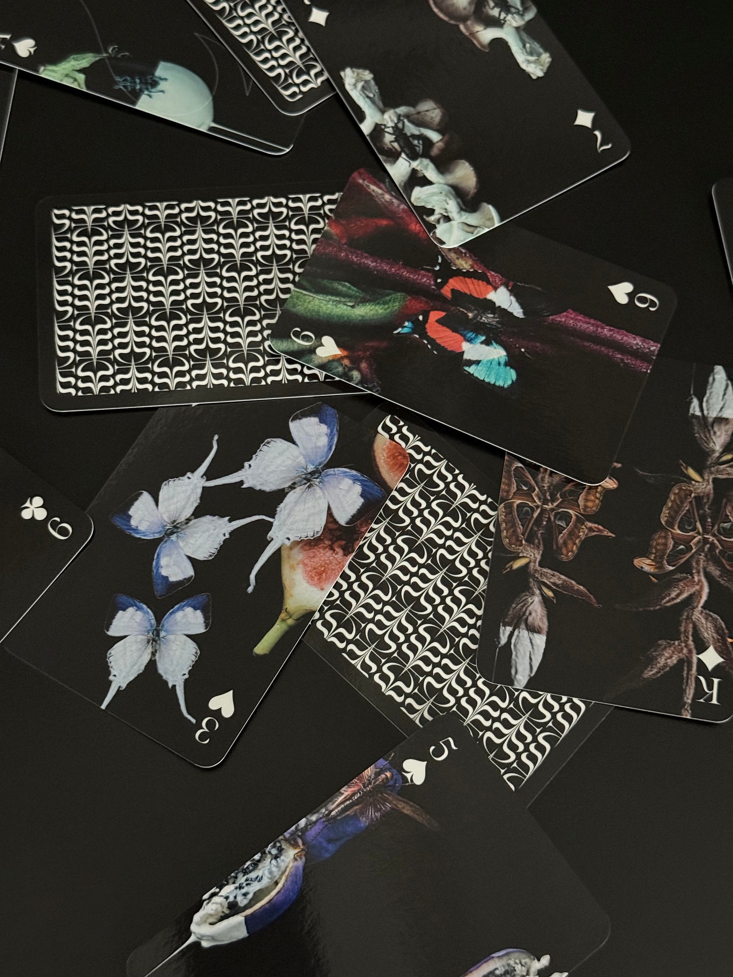 Kayo Kuwahara PHOTOSYNTHESIS Playing Cards "NOIR BLOOM Deck"