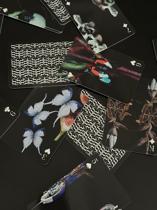 Kayo Kuwahara PHOTOSYNTHESIS Playing Cards "NOIR BLOOM Deck"