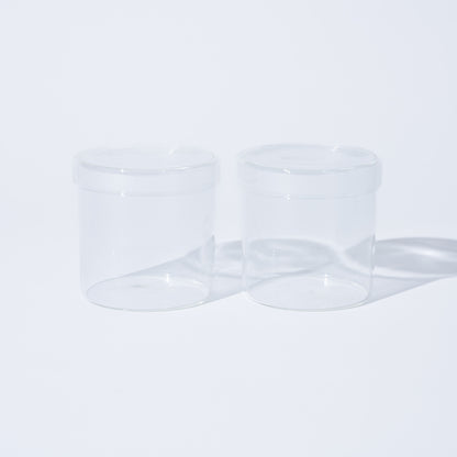 Canister glass ガラスキャニスター