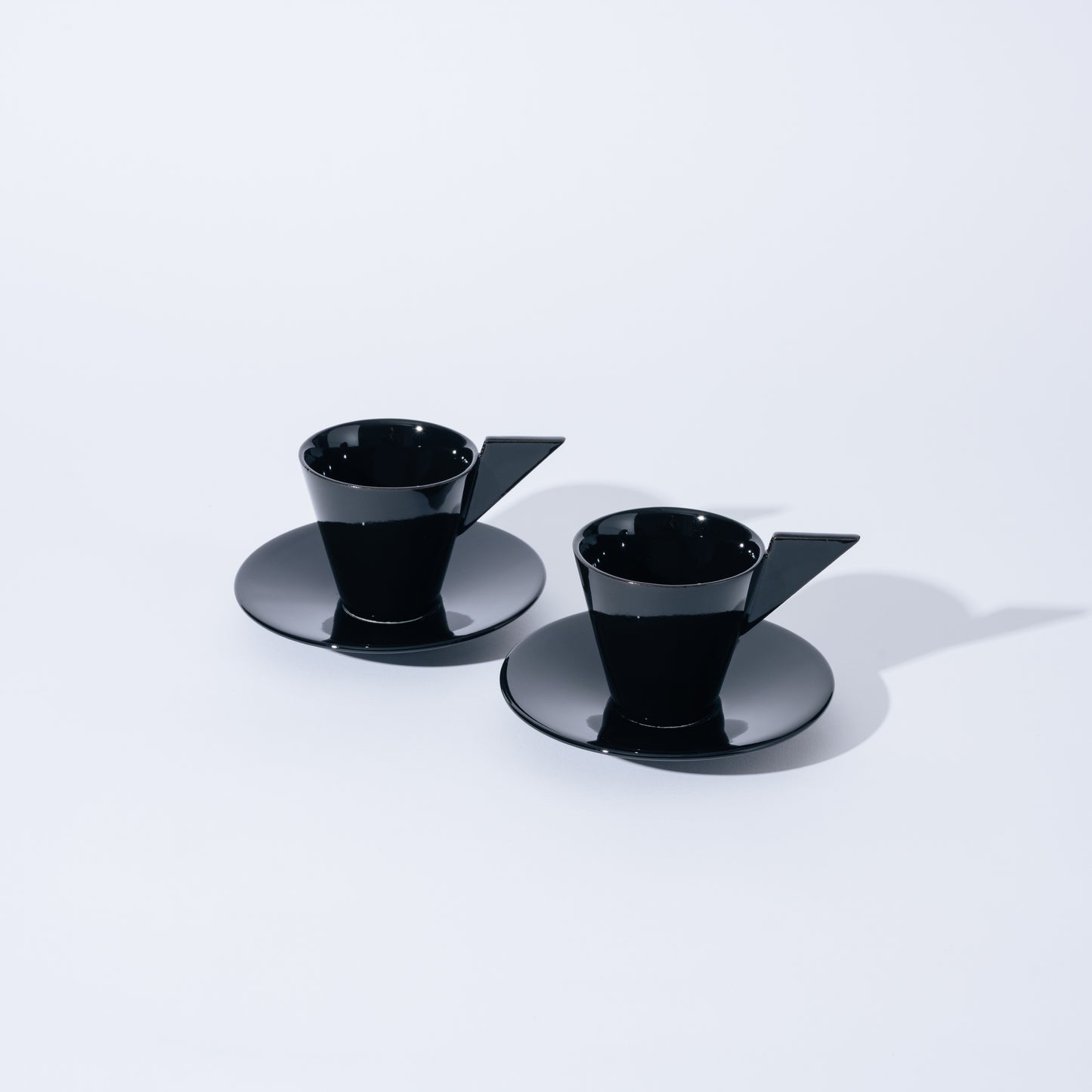 Cup and saucer black カップ&ソーサー