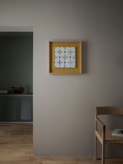 Framed BISCUIT "VOID" Motif - Oak Natural