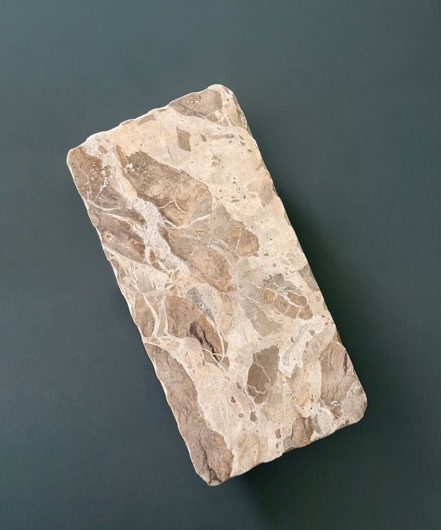 Au Maison Marble Stone Tray / Beige