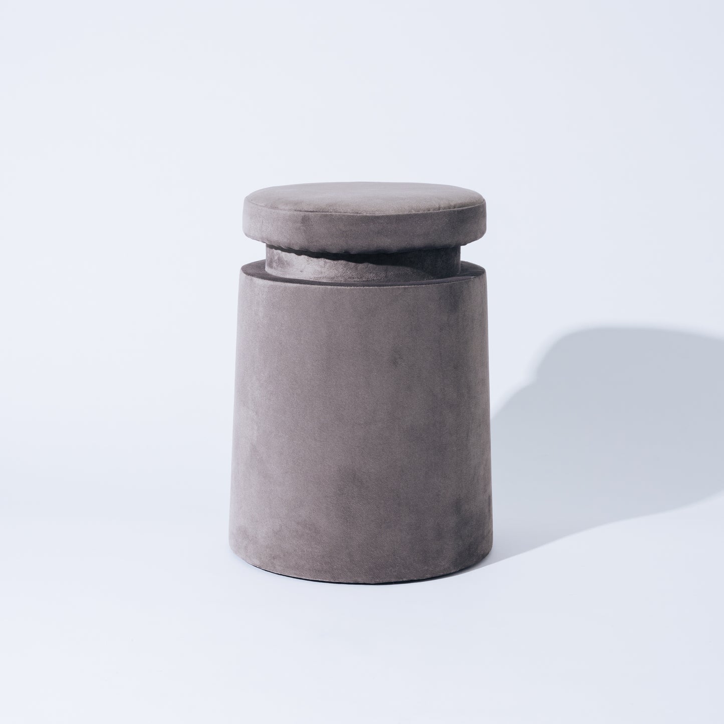 Dark gray stool スツール