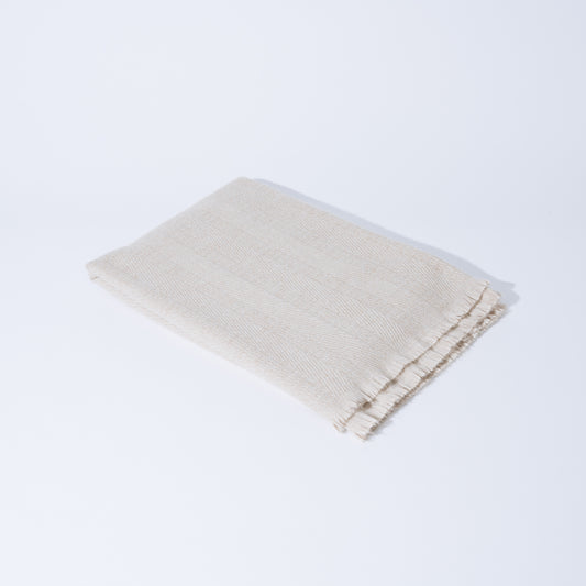 Beige blanket ブランケット