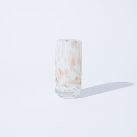 Flower Vase S white × gold フラワーベース