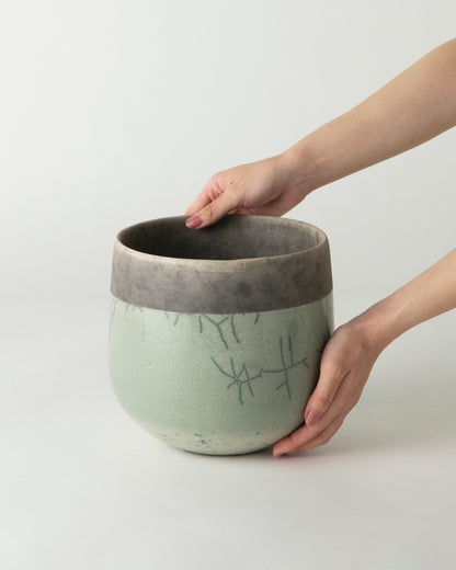 DOMANI MINSK 20 Green Set［アロエピンク花］