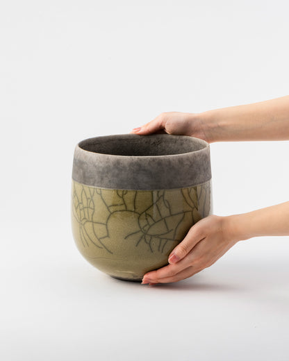 DOMANI MINSK 20 Green Set［アロエピンク花］