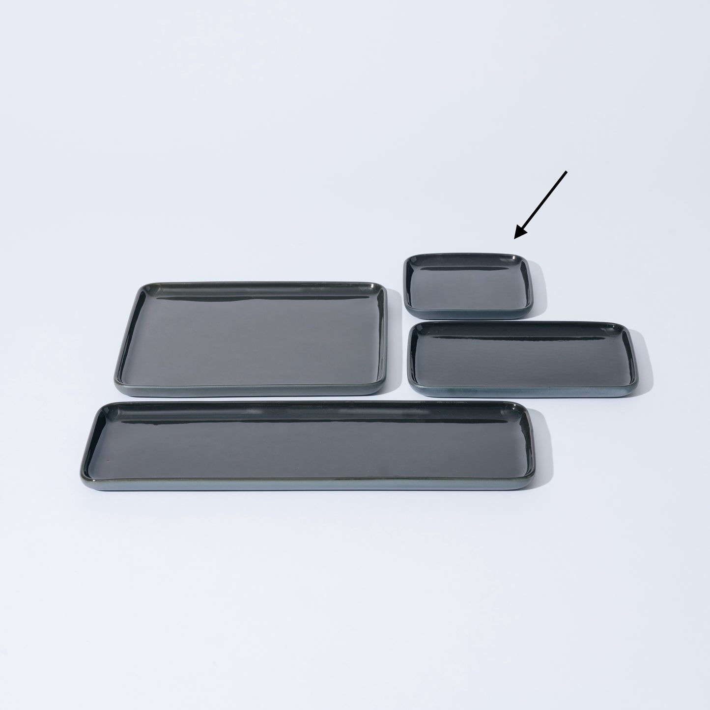 Tray Mini gray トレイ