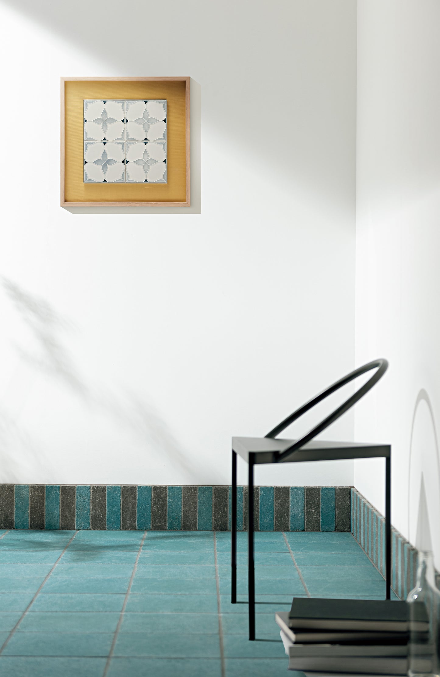 Framed BISCUIT "VOID" Motif - Oak Natural